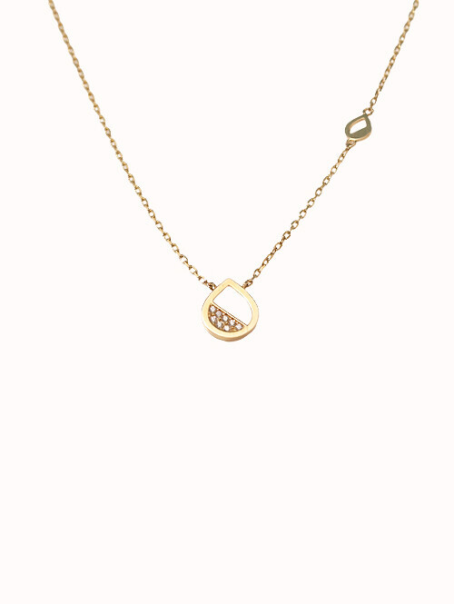 14K 18K 유리스 티어스 목걸이