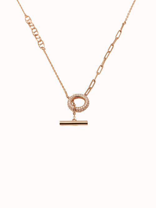 14K 18K 뮈토 써클 목걸이