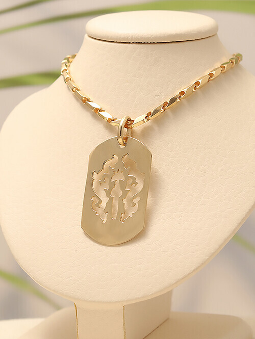 14K 18K 테미하르 펜던트