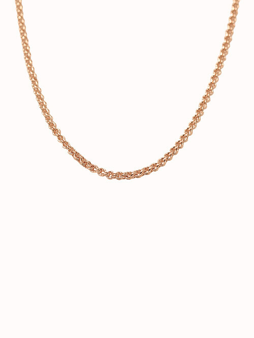 14K 18K 하네트 더블 체인 목걸이