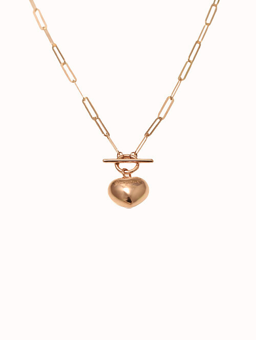 14K 18K 안녕 하트! 목걸이