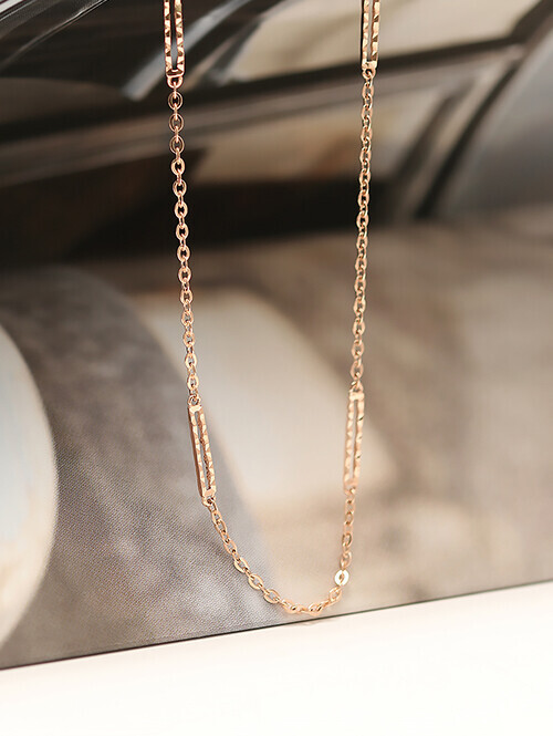 14K 18K 네니 컷팅 체인 목걸이