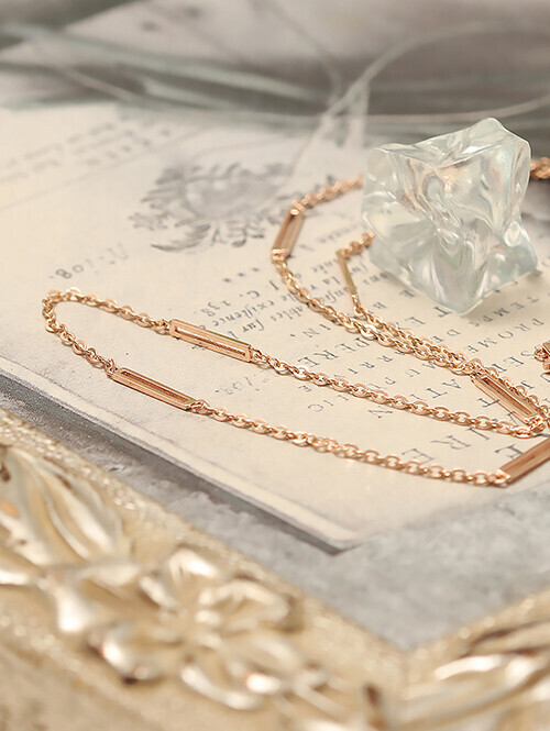 14K 18K 네니 심플 체인 목걸이