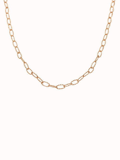 14K 18K 리세 써클 클립 체인 목걸이