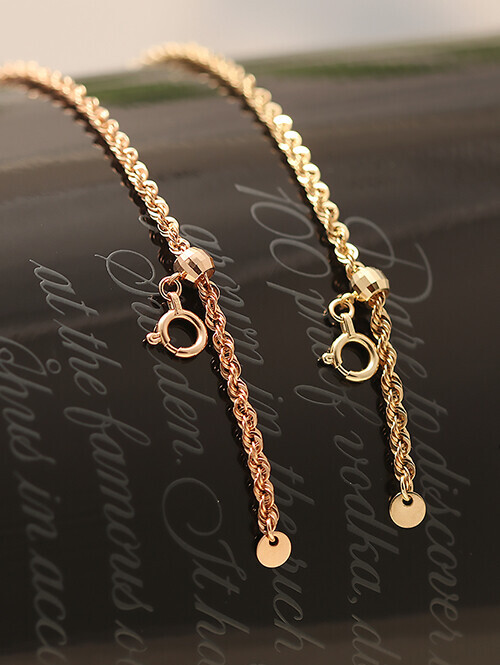 14K 투모 꼬임 팔찌