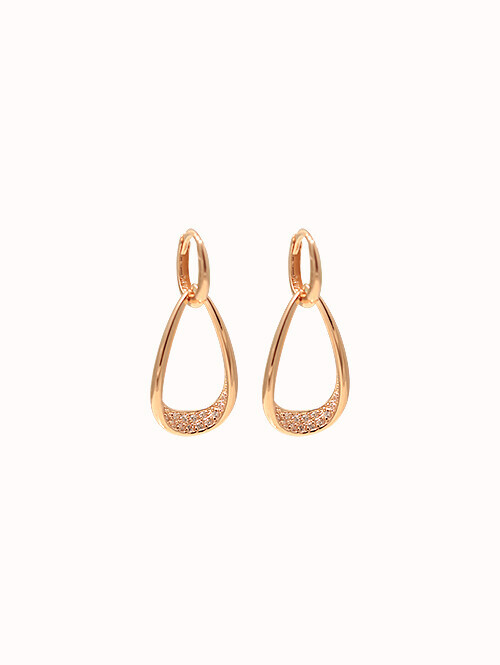 14K 18K 케디아 라운드 귀걸이