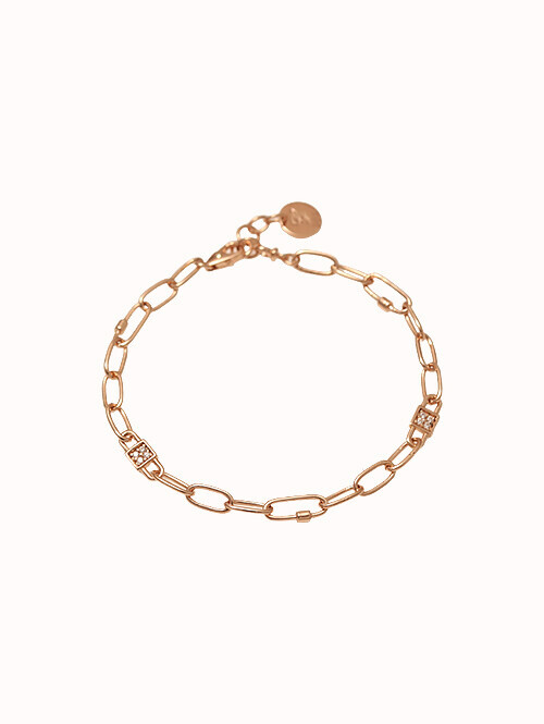 14K 18K 테이라 클립 팔찌