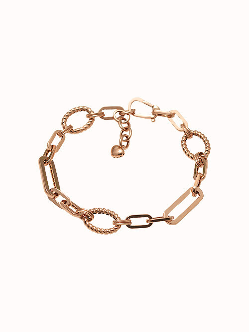 14K 18K 아리마 꼬임 체인 팔찌