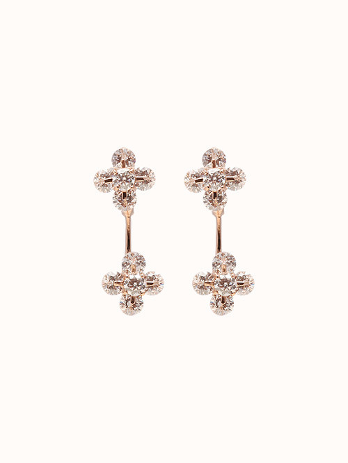 14K 18K 리꼬 플라워 귀걸이