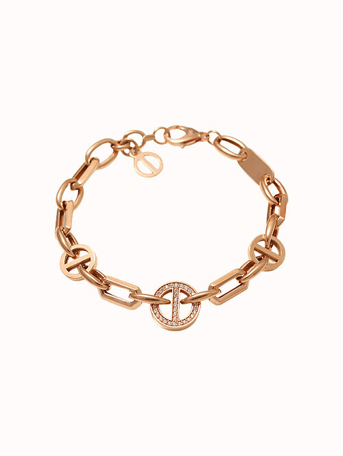 14K 18K 로네어 써클 팔찌