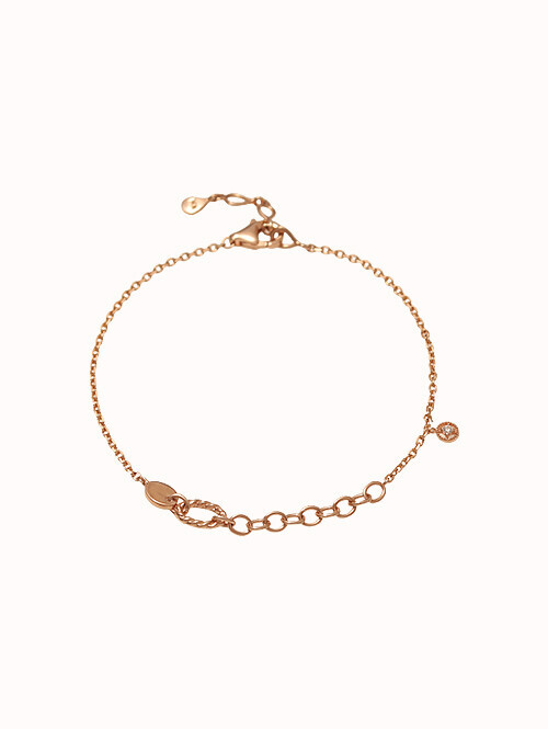 14K 18K 로엠마 써클 팔찌