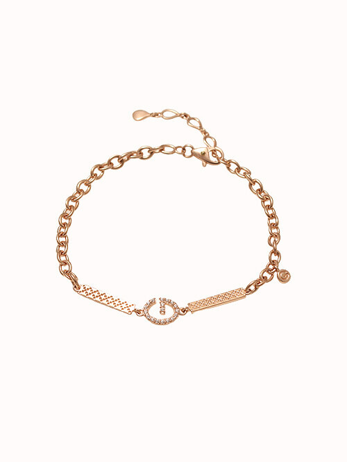 14K 18K 고비르 G 스틱 팔찌