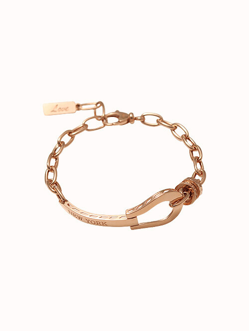 14K 18K 티루 버클 팔찌