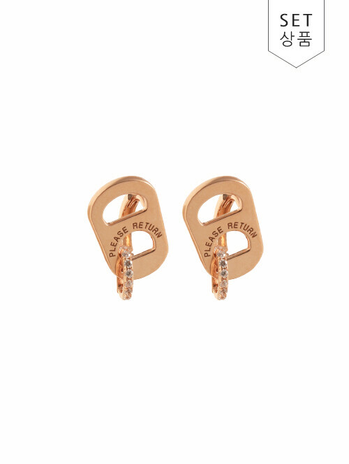 14K 18K 리턴 캔리드 귀걸이