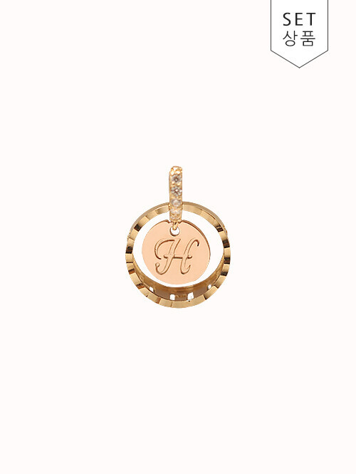 14K 18K 베베뇽 써클 펜던트