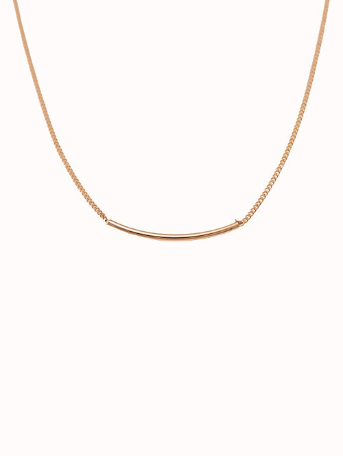 14K 18K 니나엔 라운드 스틱 목걸이