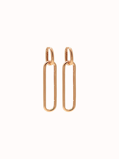 14K 18K 베뉴이 라운드 드롭 귀걸이