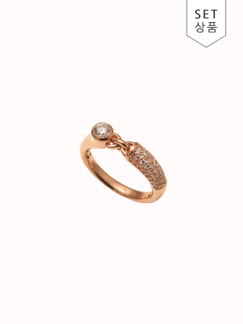 14K 18K 가누트 볼드 반지