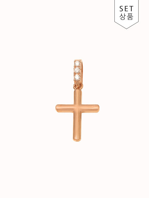 14K 18K 라키 십자가 펜던트