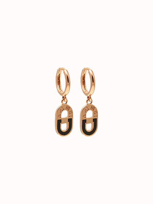 14K 18K 무티아 에폭시 버클 귀걸이