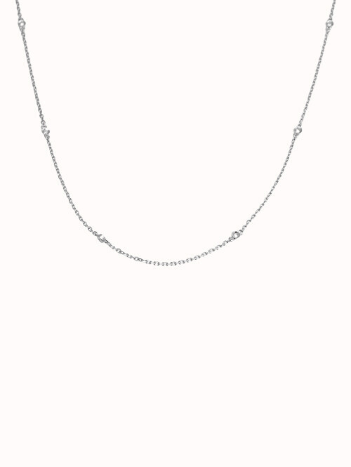 14K 18K 라타체 큐빅 체인 목걸이