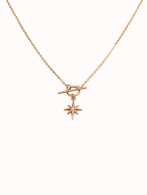 14K 18K 베아타 샤인 토글바 목걸이