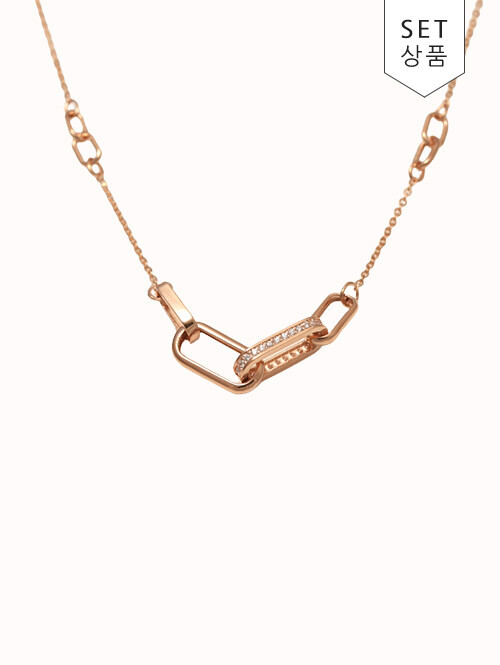 14K 18K 제이토 클립체인 목걸이