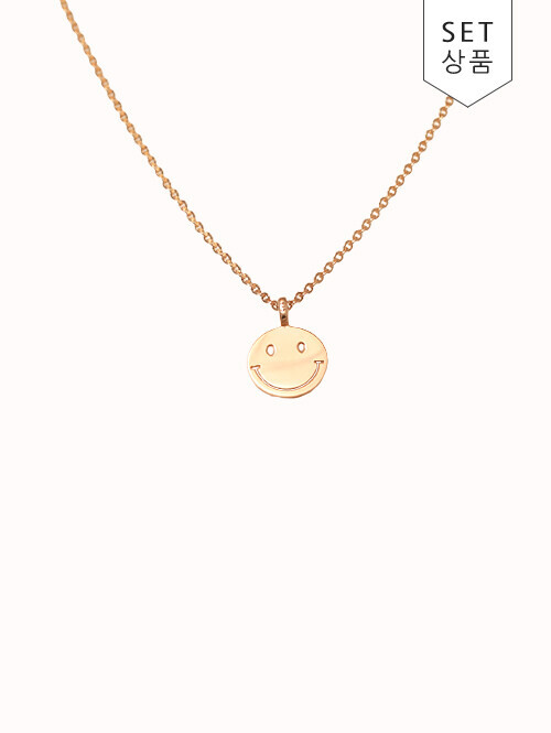 14K 18K 트루 스마일 목걸이