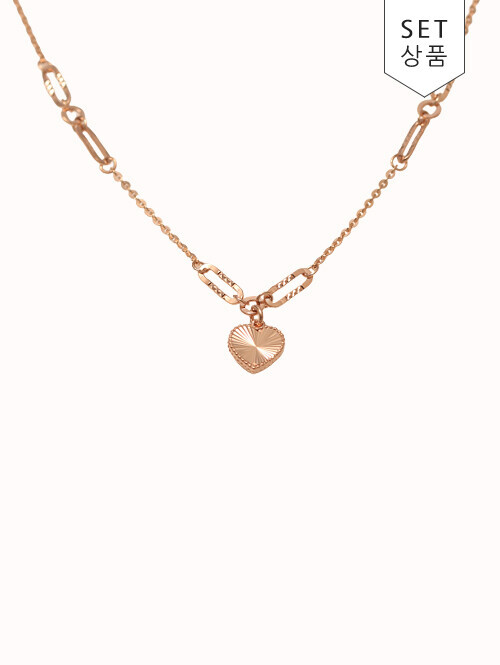 14K 18K 루시오 하트 목걸이