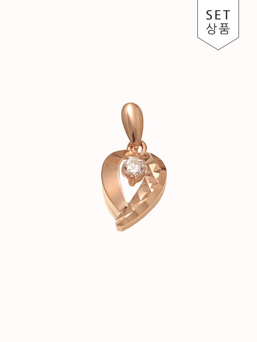 14K 18K 나티엔 리프 펜던트(체인별도상품)