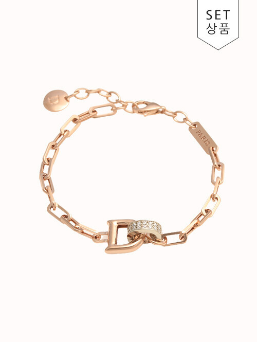 14K 18K 데비아르 투톤 팔찌