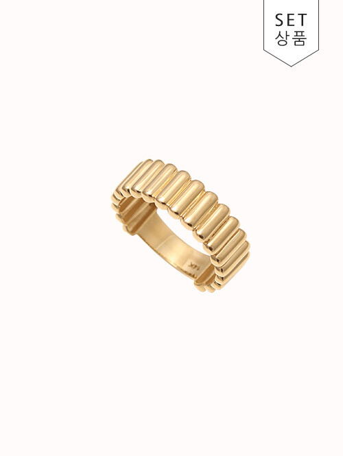 14K 18K 스프라이트 엠보 반지 (S,M,L사이즈)