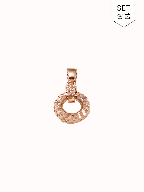 14K 18K 클포드 써클 펜던트 (체인별도상품)