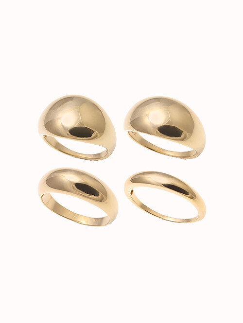 14K 18K 고마루 베이직 반지(XS,S,M,L)-스카시X