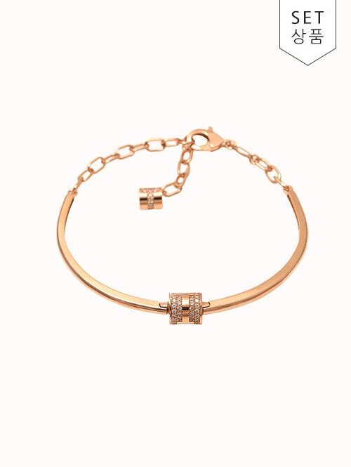 14K 18K 타네시 원통 팔찌