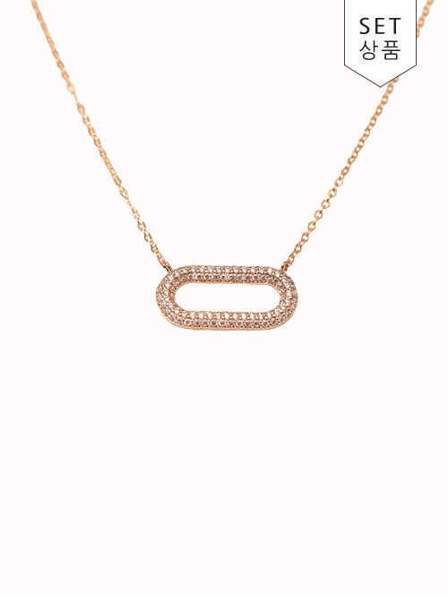 14K 18K 제이즈미 클립 목걸이