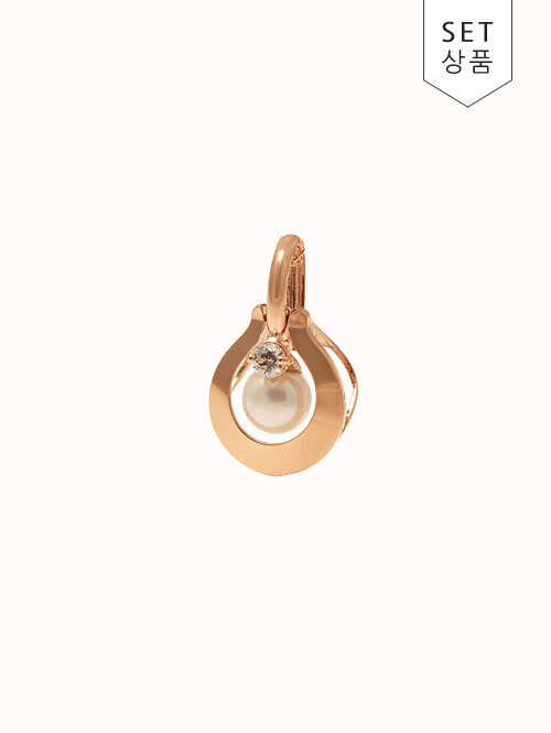 14K 18K 러아블 진주 펜던트