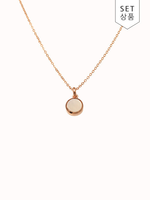 14K 18K 디에이르 자개 목걸이