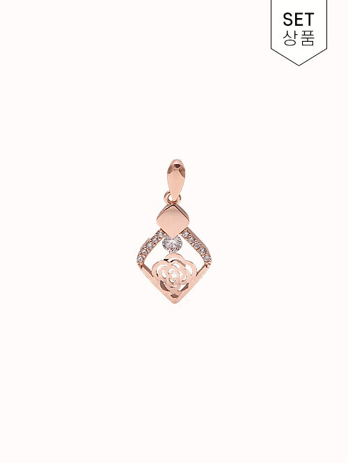 14K 18K 베라트 로즈 펜던트(체인별도상품)