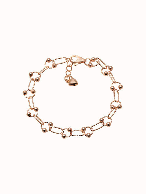 14K 18K 버블 팝 볼체인 팔찌