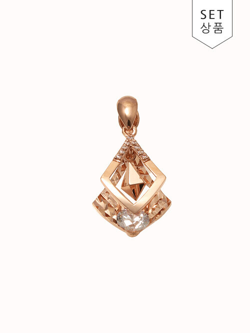 14K 18K 카리프 룸버스 팬던트 (체인별도상품)