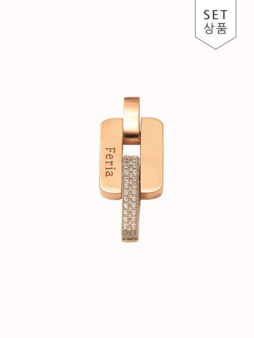 14K 18K 블레마 스퀘어 펜던트