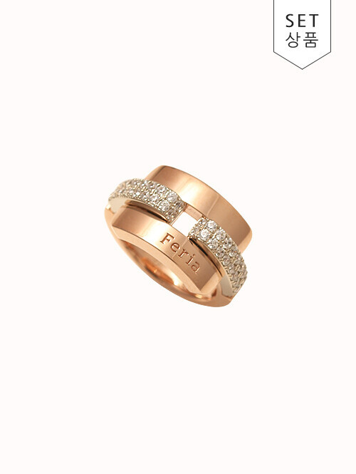 14K 18K 블레마 스퀘어 반지