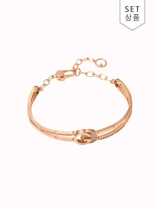 14K 18K 아루니 G 써클 팔찌