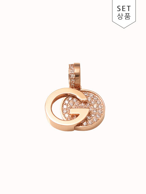 14K 18K 아루니 G 써클 펜던트