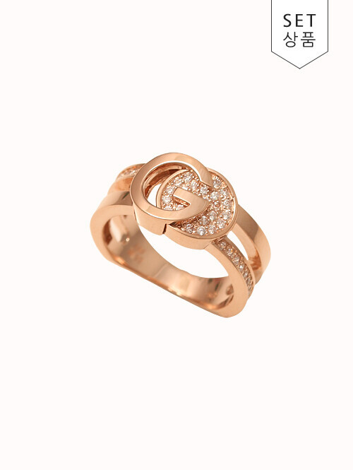 14K 18K 아루니 G 써클 반지