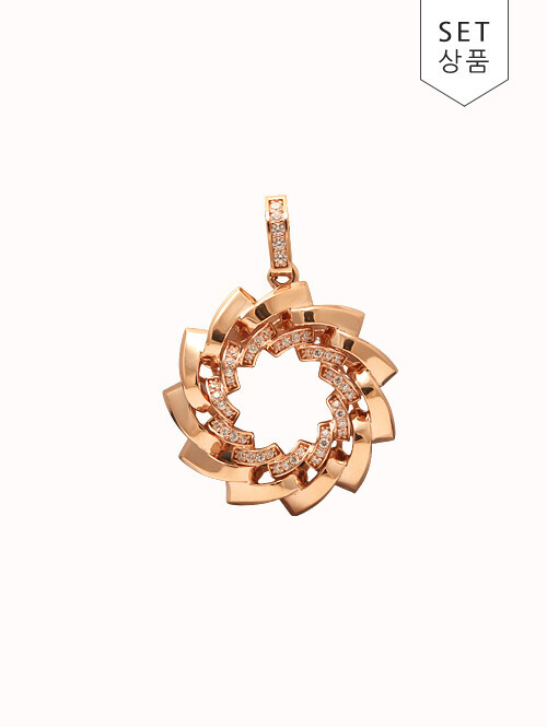 14K 18K 헤리티스 사선 펜던트 (체인별도상품)