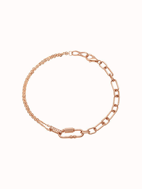 14K 18K 하로 클립볼 언발 팔찌