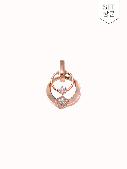 14K 18K 셀리브 투 써클 펜던트 (체인별도상품)