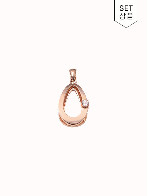 14K 18K 파에 라운드 펜던트 (체인별도상품)